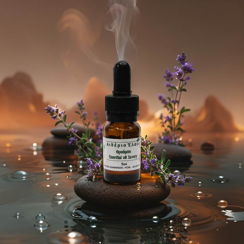 Greek Savory Essential Oil – Natural essential oil for immunity & vitality