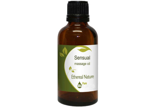 Sensual Massage Body Oil – Natural vegan massage oil with Ylang Ylang, Patchouli, Jasmine & Neroli for silky soft skin