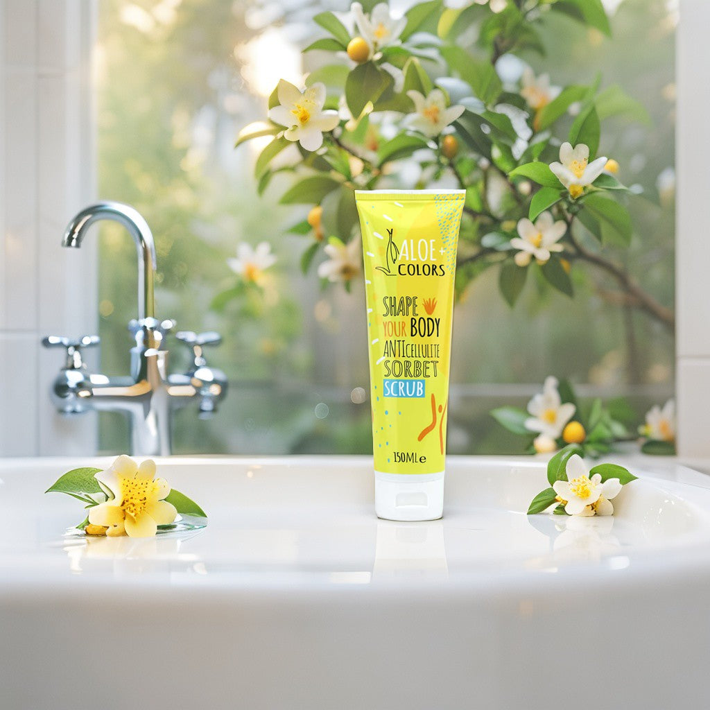 Shape Your Body Scrub – Anti-Cellulite Sorbet with Organic Aloe Vera, Guarana, Centella & Green Tea