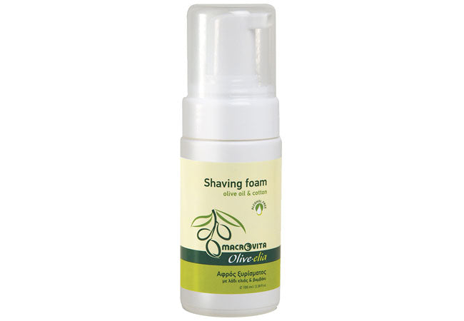 Olive Oil & Cotton Shaving Foam | Natural Care