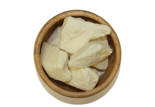Organic Shea Butter in natural form for hydration and nourishment