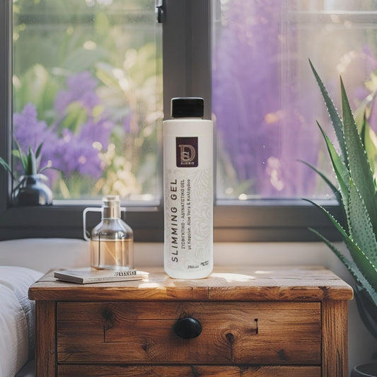 Disoline Elixirio – Natural Slimming & Firming Body Gel with Caffeine, Aloe Vera, Collagen & Hyaluronic Acid