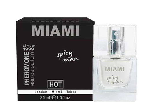Spicy Man Miami | Ανδρικό Άρωμα με Φερομόνες για Ακαταμάχητη Έλξη