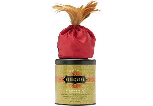 Kamasutra Strawberry & Champagne Honey Dust with brush