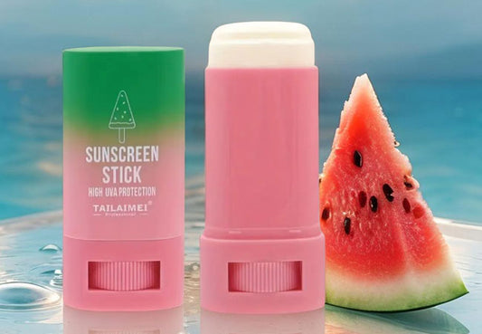 TAILAIMEI SPF 65 Watermelon Sunscreen Stick | Watermelon-scented sunscreen stick
