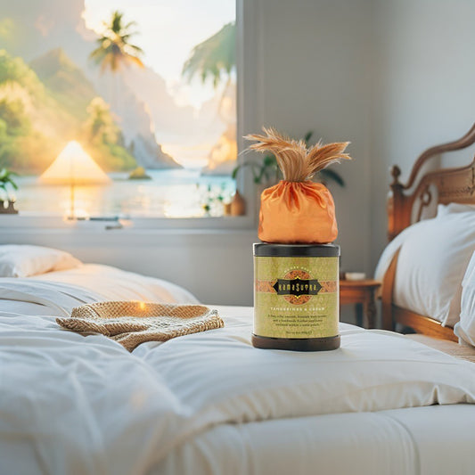 Kamasutra Tangerines & Cream Honey Dust with brush