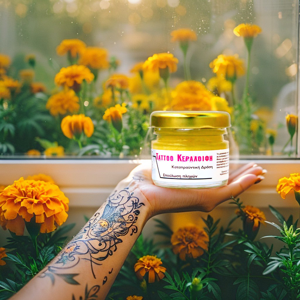 Oiloherb Tattoo Protection Wax – Natural Healing Balm for Tattoos