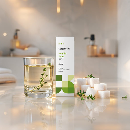 Organic Thyme Thymol Essential Oil – Bio Oil for Oral Use