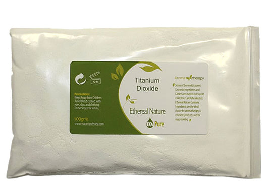 Titanium Dioxide Non-Nano in powder form – natural sunscreen filter