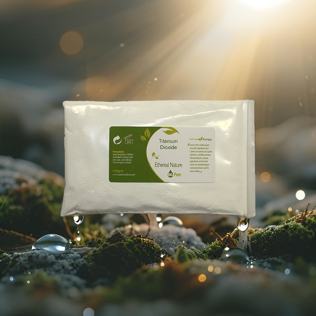 Titanium Dioxide Non-Nano in powder form – natural sunscreen filter