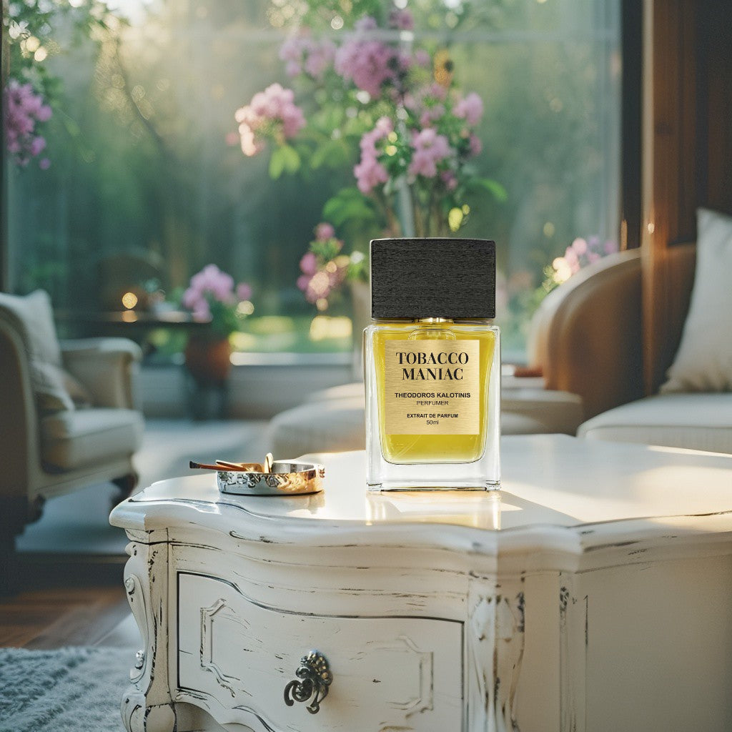 Tobacco Maniac Extrait de Parfum – Unisex perfume with tobacco, vanilla, honey, and oriental spices