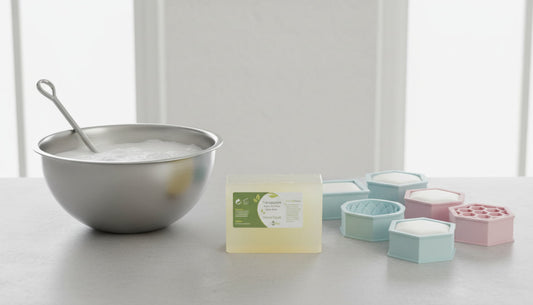 Transparent Palm Oil Free soap base for Melt & Pour handmade DIY soap making