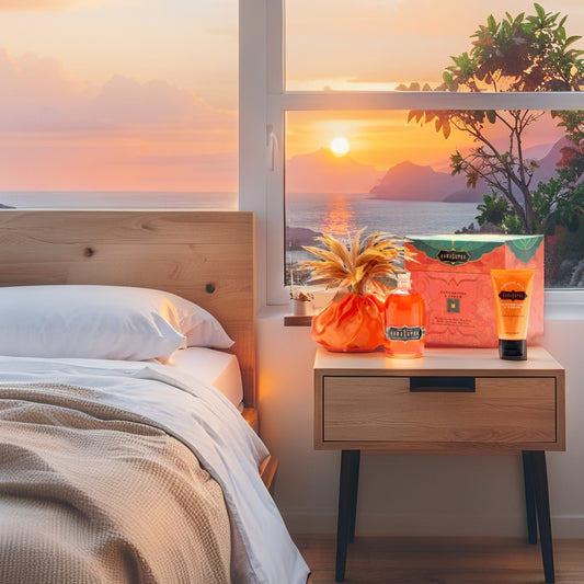 Kamasutra Treasure Trove Tangerine gift set with Honey Dust, Oil of Love & Pleasure Balm