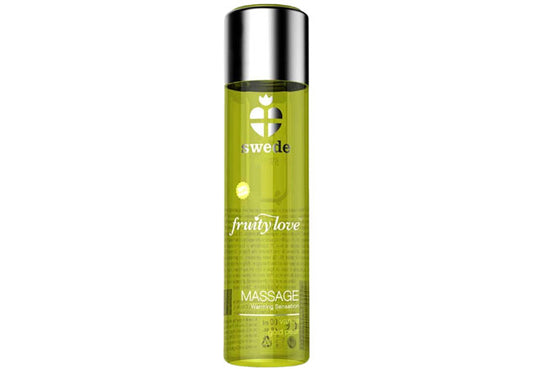 Fruity Love Massage Oil – Βανίλια & Χρυσό Αχλάδι για Απόλυτη Απόλαυση
