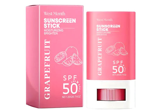 Grapefruit Sunscreen Stick SPF 50+ – Lightweight & Hydrating