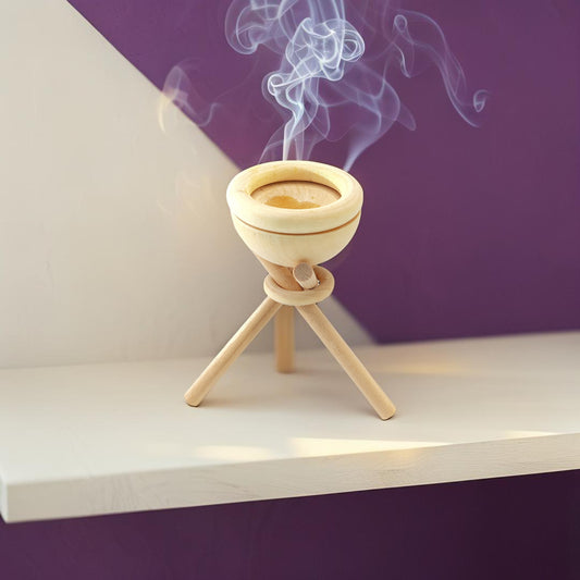 Ξύλινος Διαχύτης με Πέτρες Αμέθυστου – Αρωματίστε Φυσικά τον Χώρο σας.