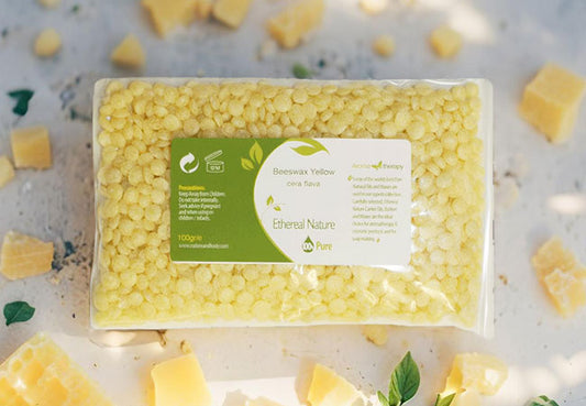Yellow Beeswax Oiloherb – Natural, unrefined wax for DIY cosmetics