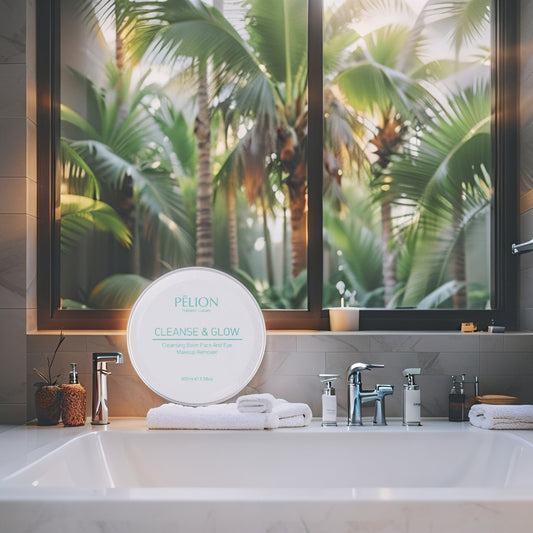 Cleanse & Glow P for Pelion – Natural Face Cleansing Balm with Coconut