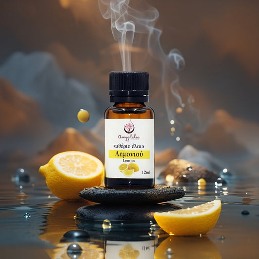 Greek Lemon Essential Oil – Natural refreshing & cleansing essential oil