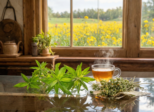 Lemon Verbena (Aloysia) fresh leaves for digestion and relaxation