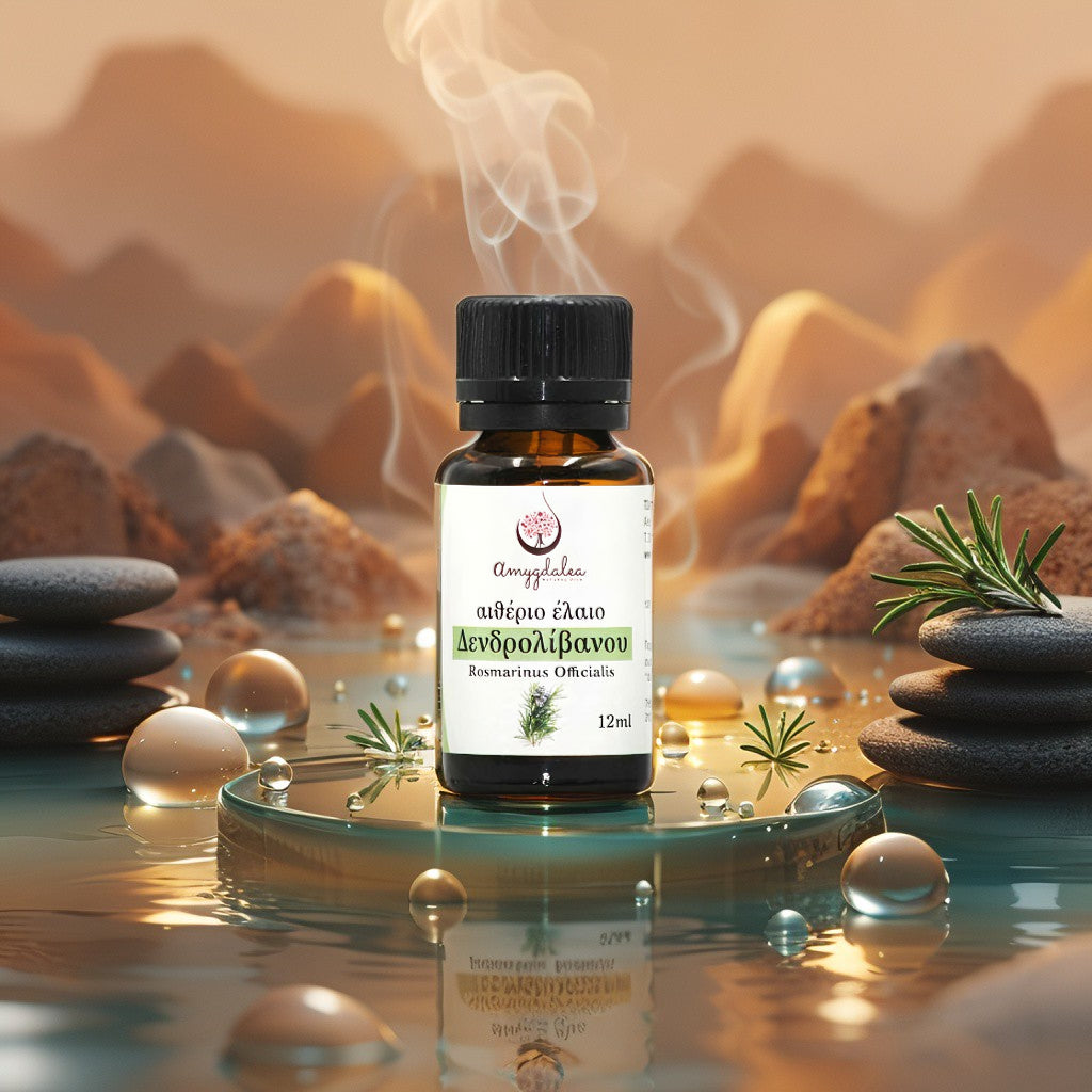Greek Rosemary Essential Oil – Fresh rosemary aroma for cosmetics & wellness