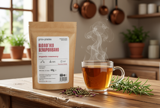 Δεντρολίβανο Βιολογικό Αποξηραμένο Βότανο - Φυσική Τόνωση & Διαύγεια - OiloHerb