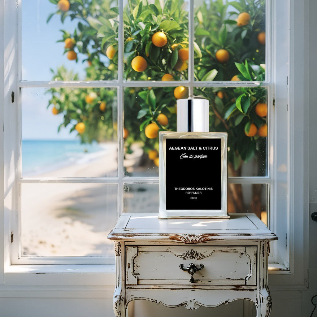 Aegean Sea Salt & Citrus – Natural Mediterranean Citrus & Sea Salt Perfume