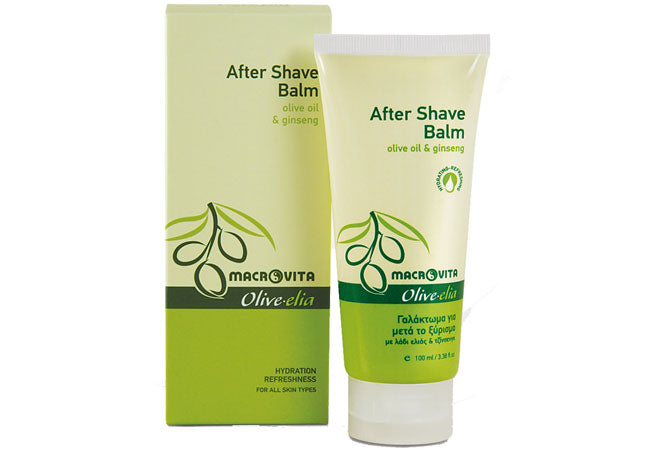 Ginseng after shave lotion with 92% ingredients of natural origin for men's facial care