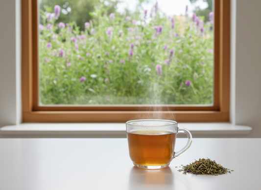 Alfalfa Medicago sativa dried herb for wellness tonic