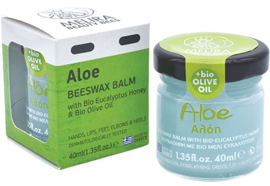 Aloe Beeswax Balm – Melira | Η Φύση Θεραπεύει με Βιολογική Αλόη & Αγνό Μελισσοκέρι