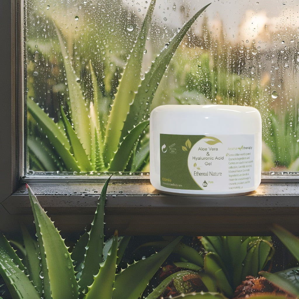 Aloe Vera Gel with Hyaluronic – Natural moisturizing gel for face and body