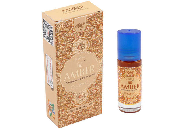 amber perfume oil warm oriental fragrance alcohol free