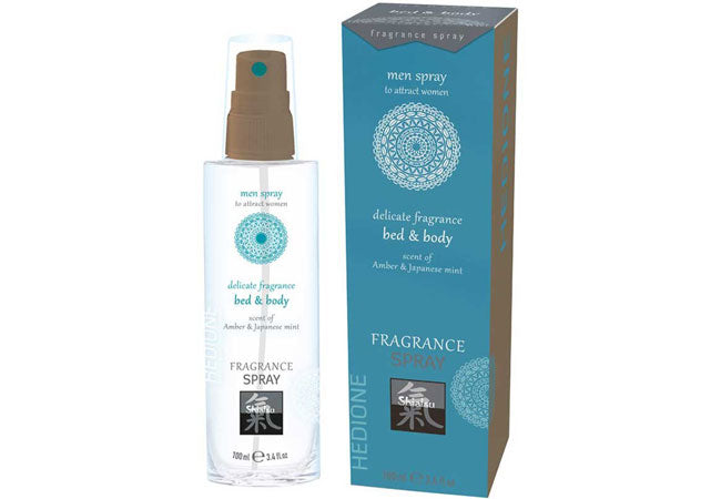 Amber & Japanese Mint Bed & Body Mist for men