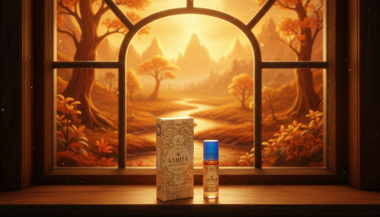 amber perfume oil warm oriental fragrance alcohol free