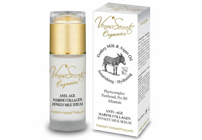 Anti-Aging Serum with Marine Collagen & Donkey Milk