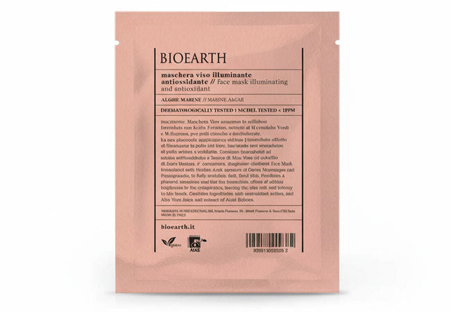 antioxidant face mask with algae bioearth