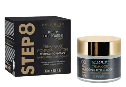 Step 8 Gold 23K Eye Cream | Anti-Wrinkle Cream with Gold
