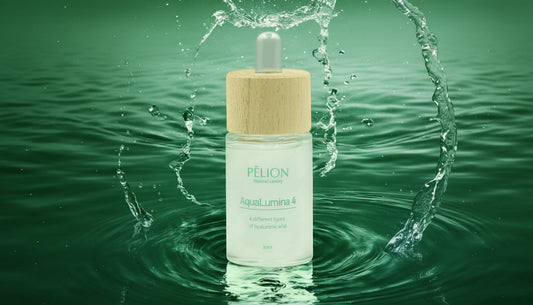 Aqualumina 4 P facial hydrating gel with four types of hyaluronic acid
