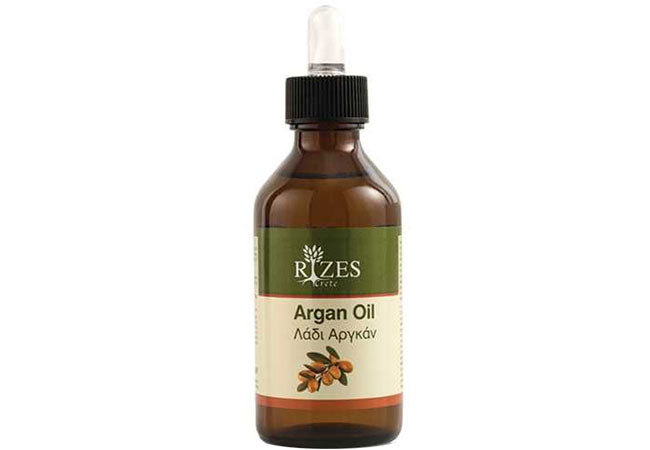 RIZES Crete Argan Oil with Vitamin E for face body hair and scalp