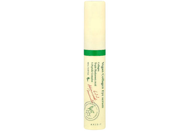 AXIS-Y Vegan Collagen Eye Serum – Vegan anti-aging eye serum with collagen, hyaluronic acid & peptides
