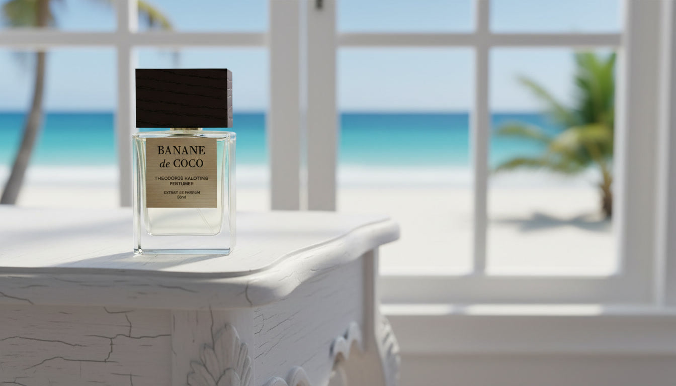 Banane de Coco Extrait de Parfum banana coconut vanilla gourmand fragrance