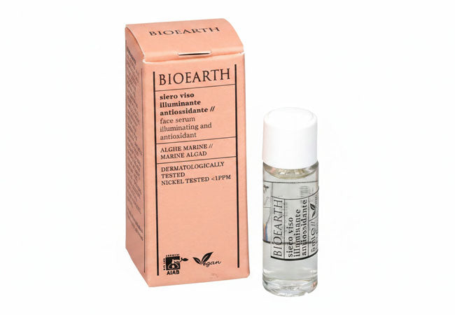 Bioearth antioxidant facial serum with seaweed and Ferulic Acid