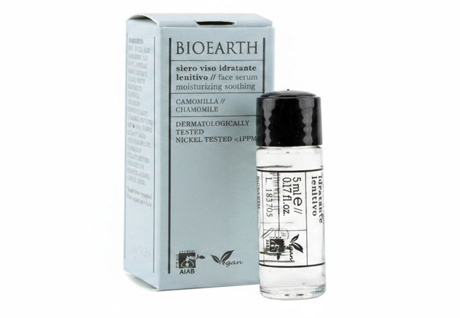 Bioearth soothing facial serum with Chamomile for sensitive skin