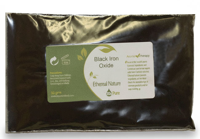 Black Iron Oxide - Βαθιά Μαύρη Πιγμέντα για Καλλυντικά Υψηλής Απόδοσης - OiloHerb