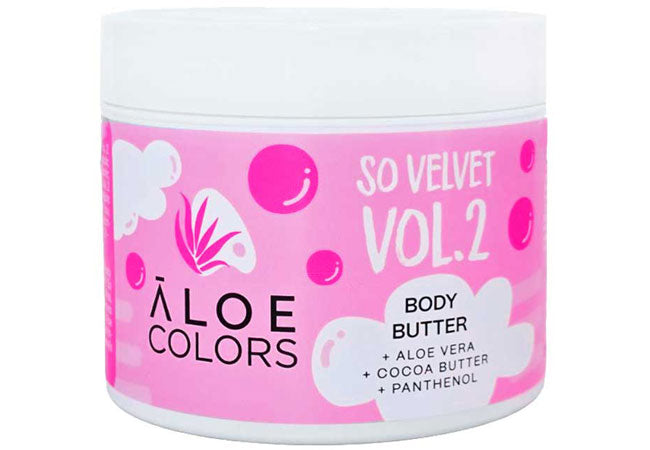 Body Butter So Velvet with aloe vera and natural oils for deep hydration