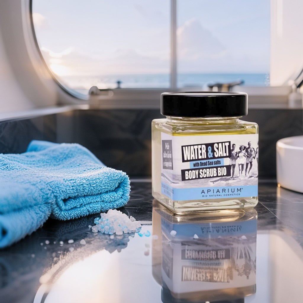 Βιολογικό Body Scrub με Νερό & Αλάτι – Απόλυτη Ανανέωση για το Δέρμα σου