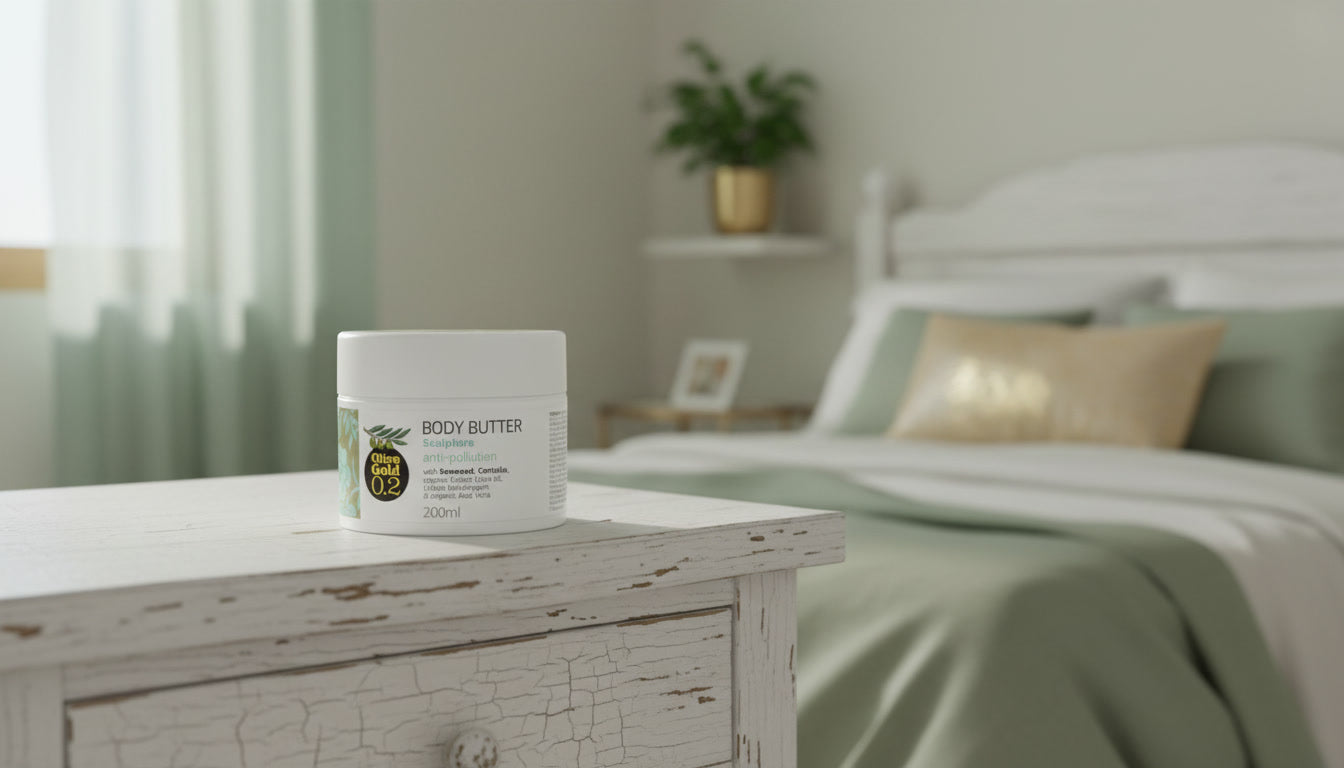 Body Butter για Σύσφιξη με Φύκια & Centella - Λεία, Σφριγηλή Επιδερμίδα - OiloHerb