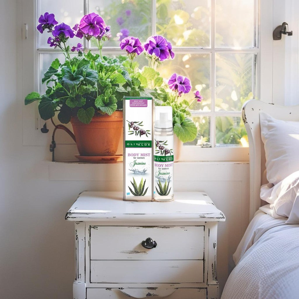 Body Mist Jasmine - Natural refreshing jasmine body mist