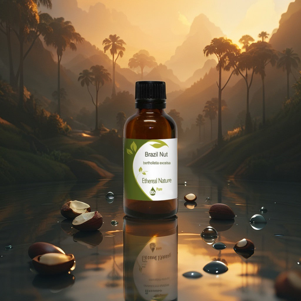 Pure Brazil Nut Oil – Deep Hydration & Shine to Skin & Hair