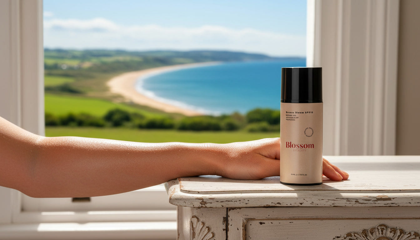 Bronze Bloom SPF15 - Φυσικός Ενεργοποιητής Μαυρίσματος & Αντηλιακή Προστασία - OiloHerb